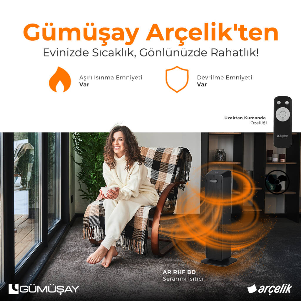AR RHF BD Seramik Isıtıcı