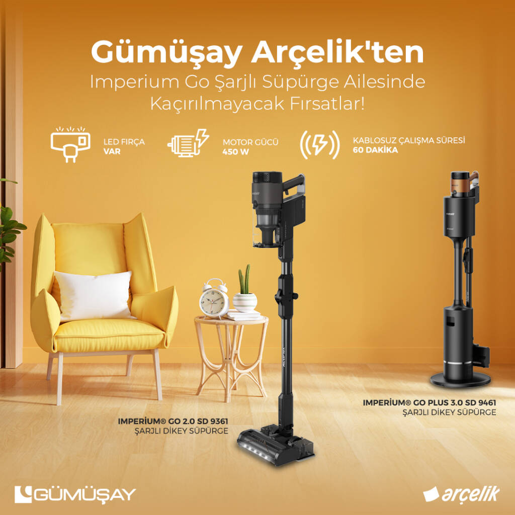 Imperium Go Şarjlı Süpürge Ailesinde Kaçırılmayacak Fırsatlar!